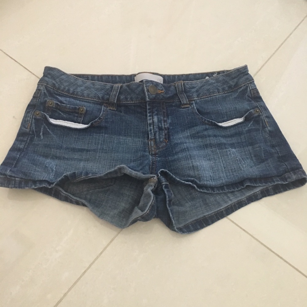 Dark Wash Jean Shorts
